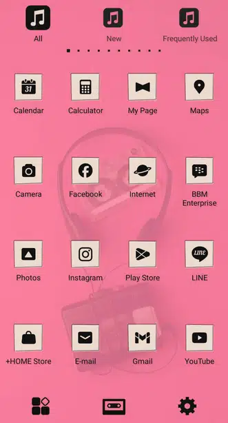 Retro Music Drawer (App list)
