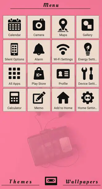 Retro Music Menu